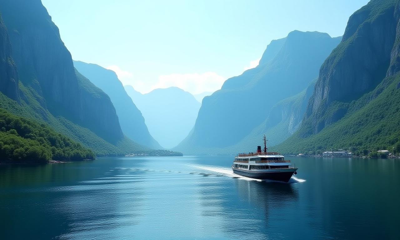 Kystcruise gjennom norske fjorder