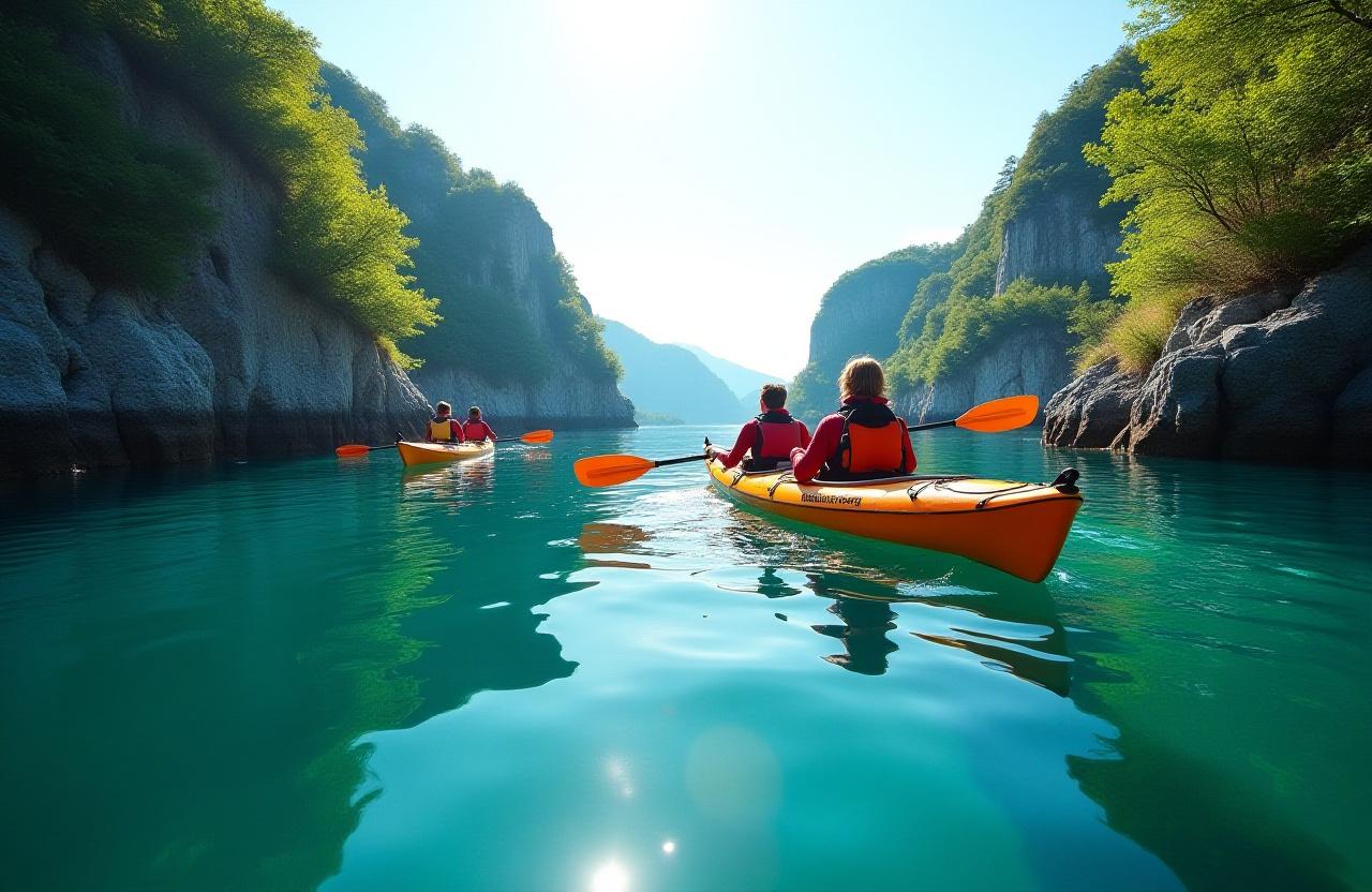 Havkajakk i skjærgårdens laguner