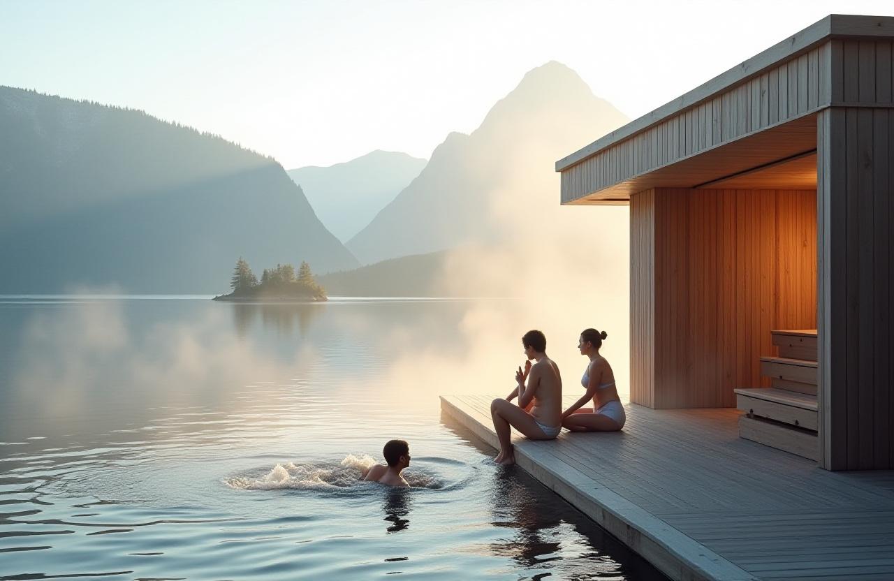 Kystbastu og velvære ved fjorden